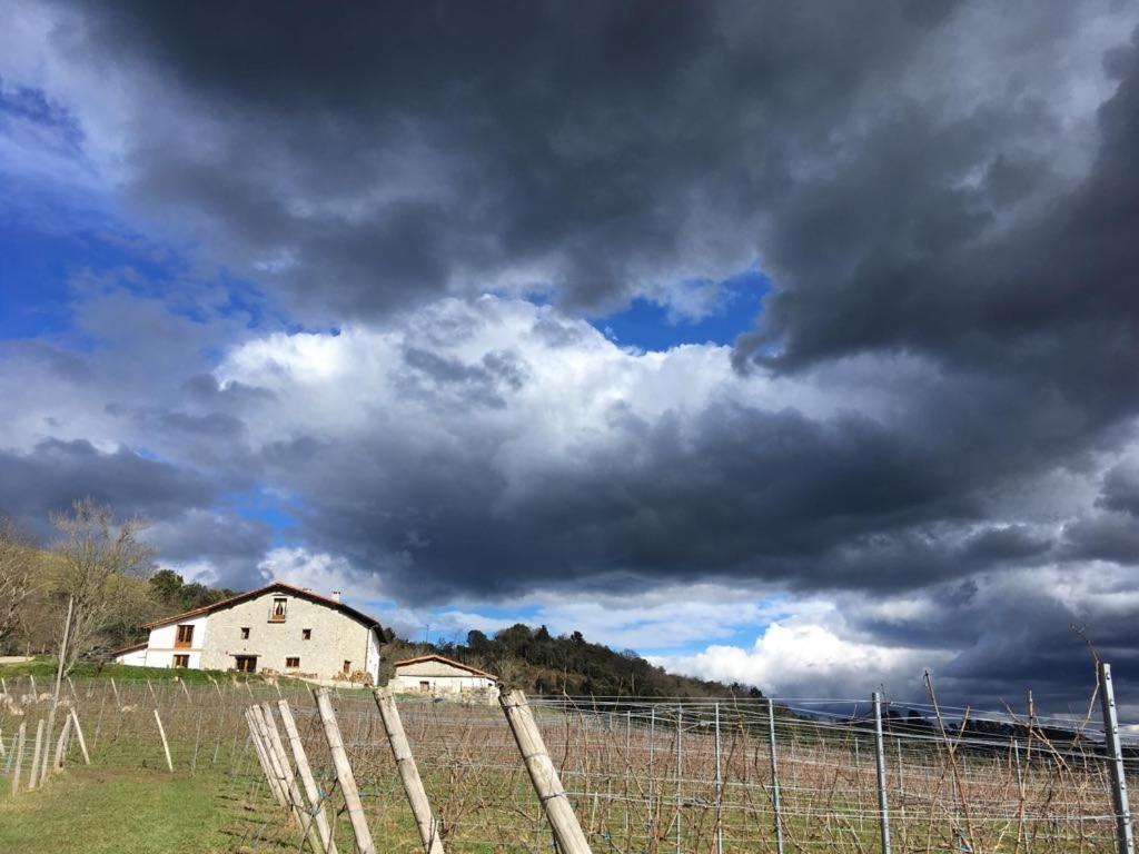 דבה Agroturismo Erlete Goikoa -Estamos En El Camino De Santiago -We Are On The Camino De Santiago מראה חיצוני תמונה